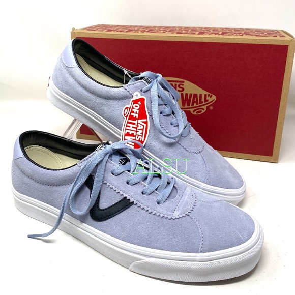 🎄 Santa’s Special 🎁 VANS Sport Zen Low Top Blue Suede Men’s Size 10.5 Sneak - Picture 9 of 10